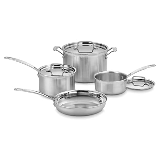 Cuisinart 7-Piece Cookware Set with Skillet