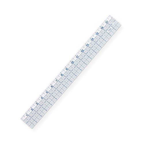 Dritz 2" X 18" See-Thru Accurate Positioning And Marking Sewing Ruler, 2 X 18-Inch, Clear #TOP1