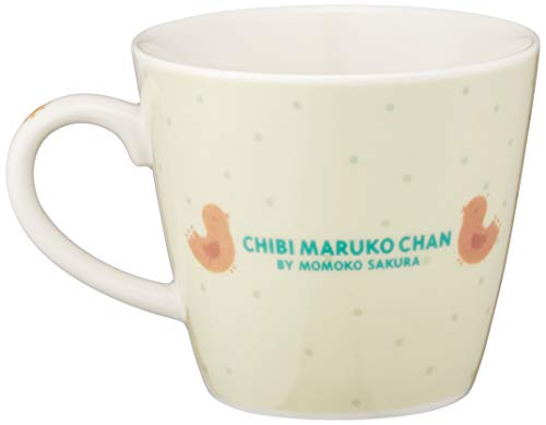Chibi Maruko-chan 127121 Grassland Face Mug, 9.1 fl oz (270 ml)