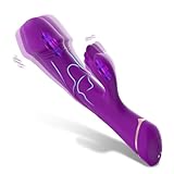 Strong Shock Quiet 10 Modes Powerful Bullet Stick Portable Soft Silicone Ball Personal Bullet Massage Rod for Women Pleasure, Electric Handheld Personal 15