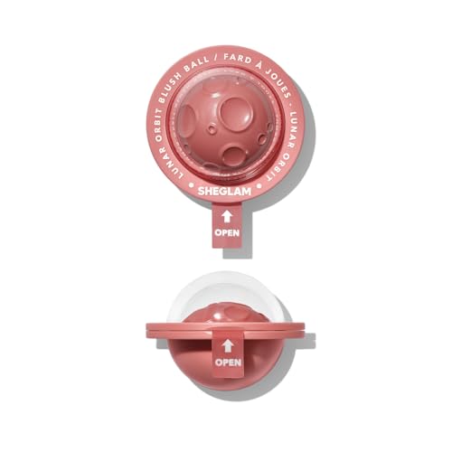 SHEGLAM Lunar Orbit Blush Ball Creamy Lightweight Smooth Blendable Long-lasting All-Day Face Enhancing Makeup Color-Atmosphere
