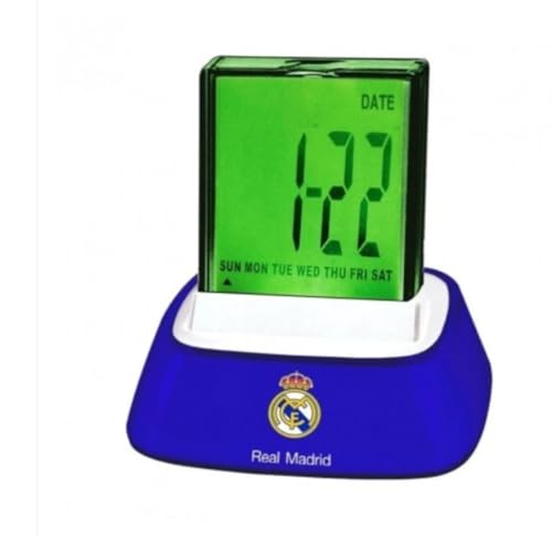Seva Import Real Madrid Despertadores, Unisex, Azul, Talla Única