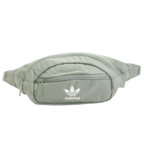 Adidas - Riñonera verde plateado/blanco, verde, riñonera, Green, Riñonera