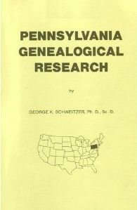 Paperback Pennsylvania Genealogical Research Book