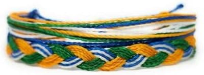 Pulseras de la amistad del orgullo patriótico de la