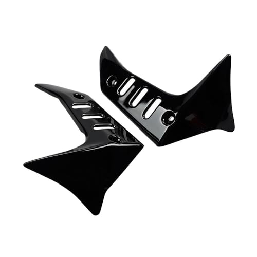 Carénages latéraux moto pour Z750 2004-2007, protection de radiateur en plastique noir