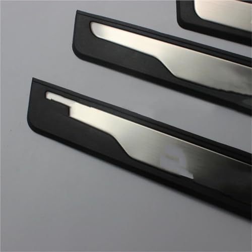 Protection seuil porte Mitsubishi RVR anti-rayure en acier inox et ABS pour carrosserie préservée - 2