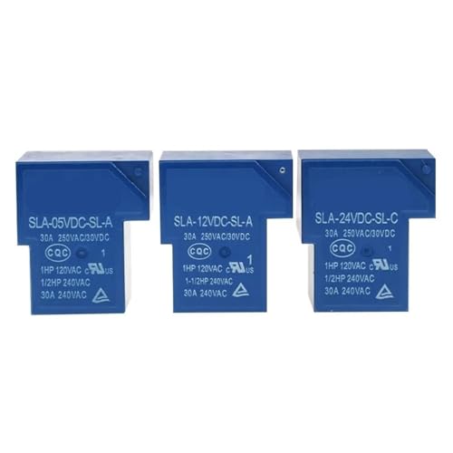 Relais SLA 12V 24V 30A 5 broches pour commutation de puissance