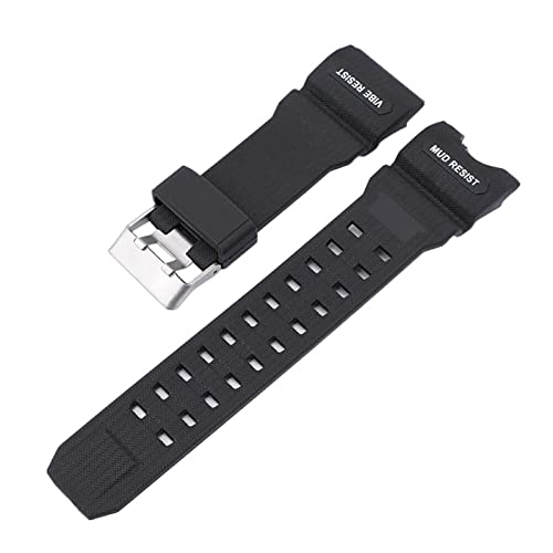 Bracelet de montre pour Casio Gwg-1000gb pour homme compagnon idéal outdoor noir