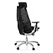 hjh OFFICE 652602 High End Bürostuhl GENIDIA PRO Netzstoff Schwarz Bürosessel ergonomisch,...