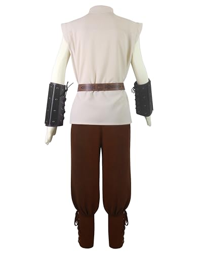 Disfraz infantil vikingo medieval XL 11-12 años miniatura 3