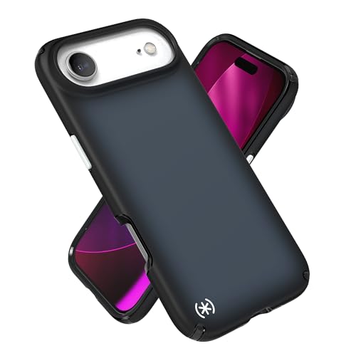 Image of Speck Presidio LUX for iPhone 17 Air Case, MagSafe-Compatible, Slim Protective Case, Black Fade /Slate Grey /White