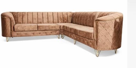 Elegant Relaxation Couch Designed with Wide Seating and Soft Padding for Sophisticated Modern Interior décor Themes
