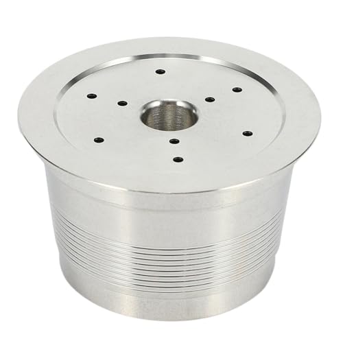 Qusedwey Compatible para Caffitaly Cafetera CáPsula Reutilizable Recargable de Acero Inoxidable para Caffitaly la CáPsula de Café