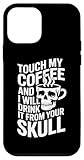 Coffee Lovers Humor Skull Fun Design