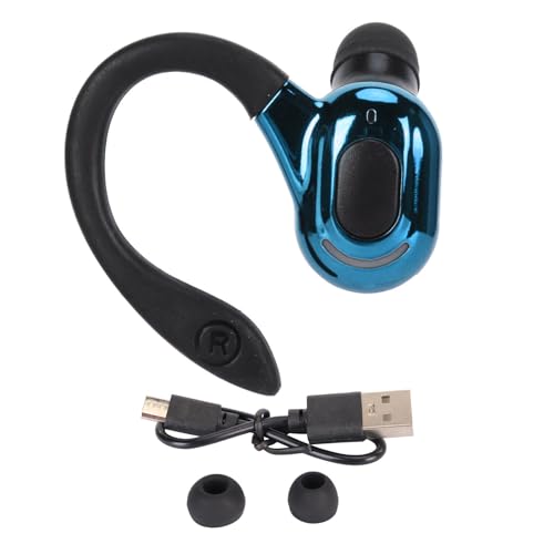 Auricular Bluetooth Yunseity 5.2 In Ear Negro y Azul miniatura 2
