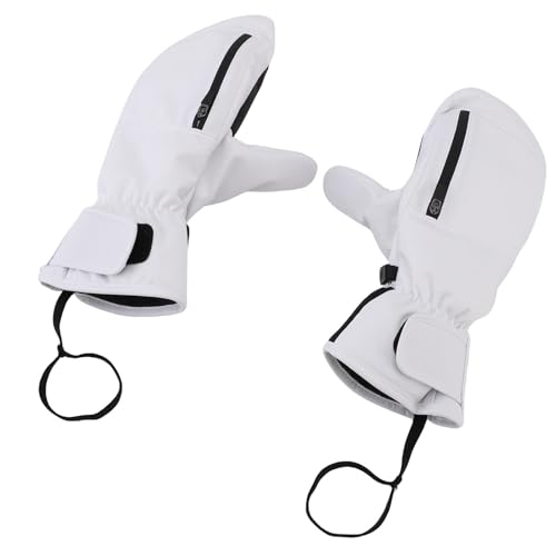 Ycauty de esquí Cálidos a Prueba de Viento para Snowboard para Mujeres y Hombres, de Nieve para Clima Frío de Invierno con Bolsillo para Esquiar y Viajar en la Nieve (L)