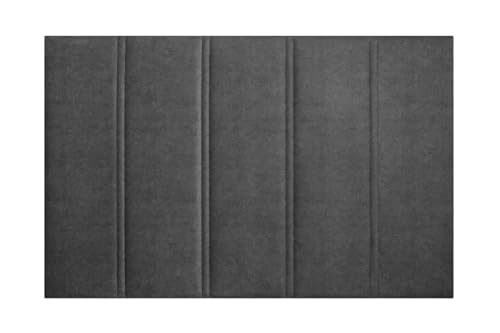 HOGAR24 ES | Cabecero Tapizado Amur | Cabezal de Cama Acolchado | Tapizado en Teijdo Alta Gama Acuaqulin Antimanchas | Color Gris Marengo | Medida: 140x110x5cm (Cama 135/140 cm) - imagen 3