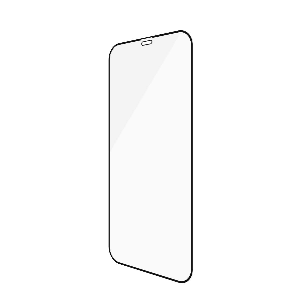PANZER GLASS - Pellicola protettiva in vetro temperato"Edge to Edge", per iPhone con 5,4 pollici, colore: Nero