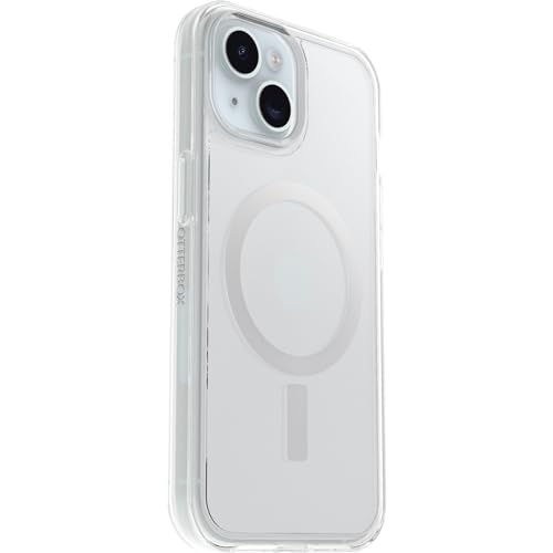 image for OtterBox iPhone 15, iPhone 14, and iPhone 13 Symmetry Series Clear Cas