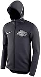 LA Lakers 2018 Men's Showtime Therma Flex Performance Full-Zip Jacket- Anthracite (Small)