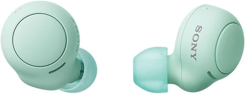 Sony WF-C500 - Auriculares inámbricos Bluetooth con micrófono y Resistencia al Agua IPX4, Color Verde (Versión Nacional)