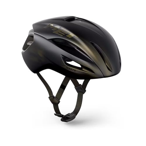 MET Manta MIPS Aero Road Bike Helmet | Lightweight Aerodynamic Cycling Helmet for Adults, Internal Air Channeling, MIPS-C2 Tech, Sunglasses Port, Black, Medium
