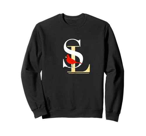 Saint Louis Red Cardinal Dress Elegant Font Design 2020 Sweatshirt