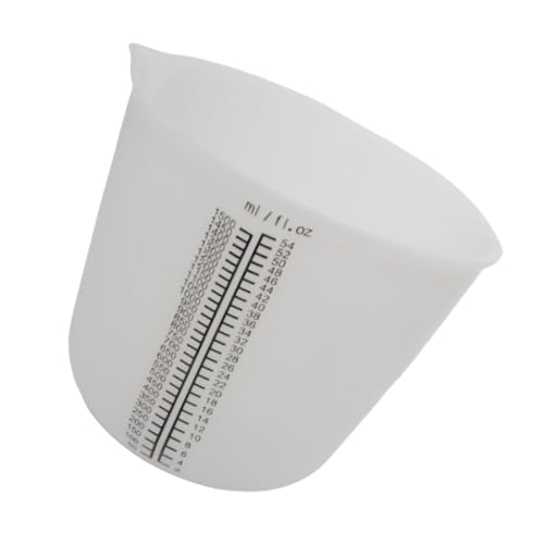 Professional Grade Silicone Measuring Cup with Scale Epoxy Resin Craft Tool