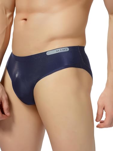 Image of MAML Men's Ultra Thin Ice Silk Briefs Underwear for Men