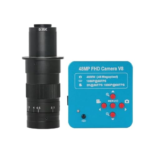 {pANZT[ 48MP 1080P 2K HDMI USB YƗpfW^rfIJ 130X Y[ C }EgY PCB C͂񂾓dqg勾(120XLens)