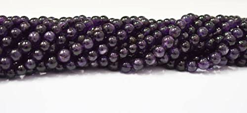 Perles d'améthyste naturelle rondes pour créer vos bracelets de lithothérapie