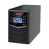 MARUSON 1000VA Online UPS Battery Backup, Double-Conversion Uninterruptible Power Supply, TAC-TW1KB