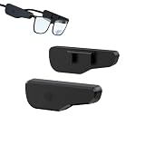 LICAEVEY External Glasses Bluetooth Headphones, Open Ear Audio & Bone Conduction for Sports Running, Wireless Universal Fit Headphones for Glasses
