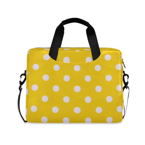 Bolso para Laptop 15.6'' con Asa y Correa Amarillo Lunar