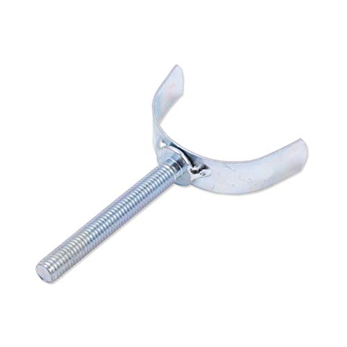Image of Safe-O-Kid Safety Gate Clip U Shape Adaptor for Baby Safety Gate, Pressure Mounted Stair & Door Security Gate, Durable Wall Protector for Safety Rail, White, Pack of 1