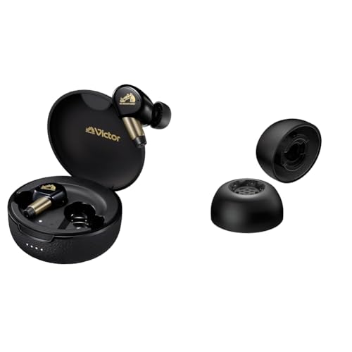 yCzƃCs[XZbgzJVCPEbh Victor WOOD master (Ebh}X^[) sAmubN + Victor EP-FX13ML-B pC[s[X VR 4 MLTCY ubN