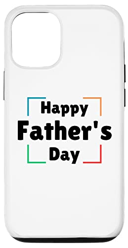 Carcasa para iPhone 15 Pro Feliz primer Día del Padre 2024 para hombre, papá, abuelo, amor, divertido