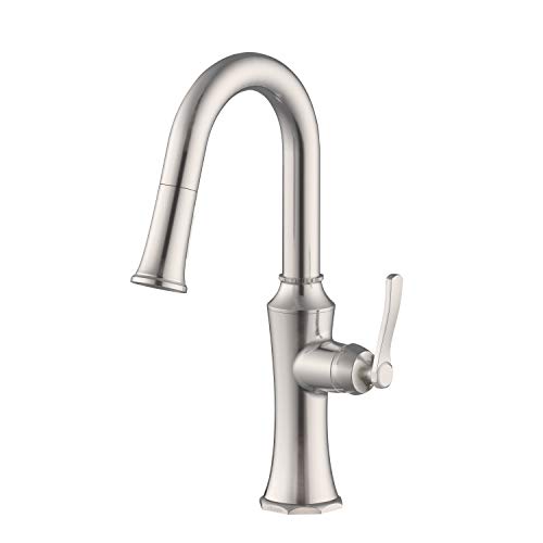 Gerber Plumbing Draper Single-Handle Pull-Down Kitchen Bar Faucet #TOP24