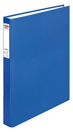 herlitz Ringbuch maX.file protect, A4, 4-Ring-Mechanik, blau