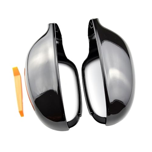 Coques rétroviseur voiture Golf 5 en carbone avec capuchons de protection robustes