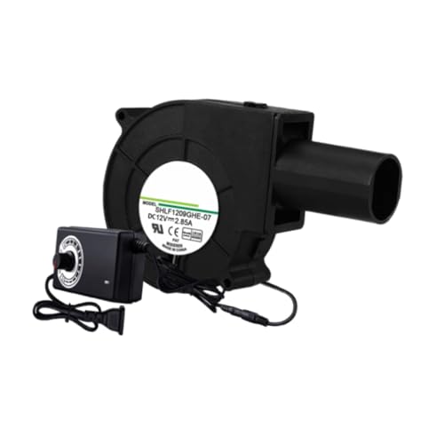 Image of BBQ Blower Portable Electric Air Blower for Charcoal Starter Outdoor Bellows