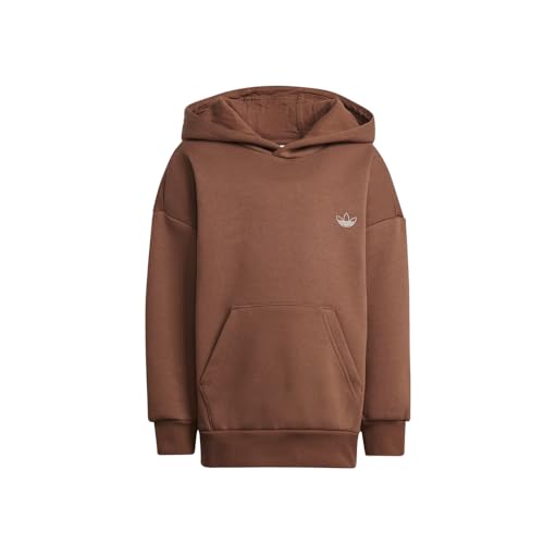 adidas Kids Boys Hoodie & Sweatpants Set Athletic Outerwear Casual - Brown - Size XS