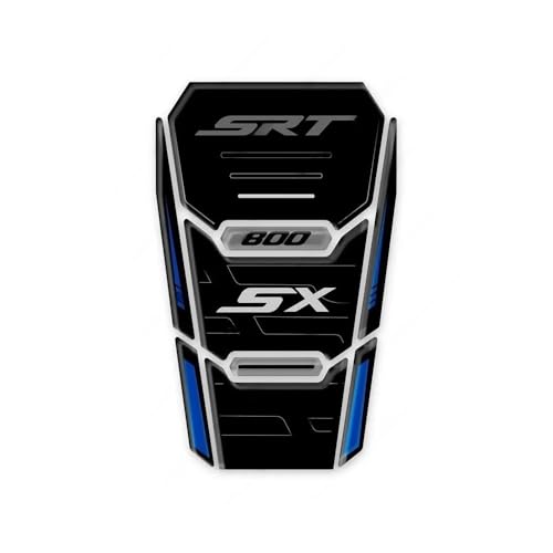 Autocollant en résine époxy réservoir de moto SRT 800 SX 2024 anti-chocs