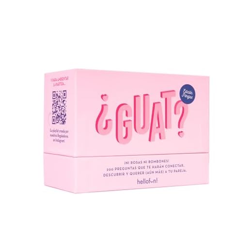 Regalador GUAT Parejas, El Juego de Preguntas para conectar con tu Pareja, para reír, reflexionar y conocerse, Si Tienes Cara de ¿GUAT? con la Pregunta, ¡esperad a oir la Respuesta!