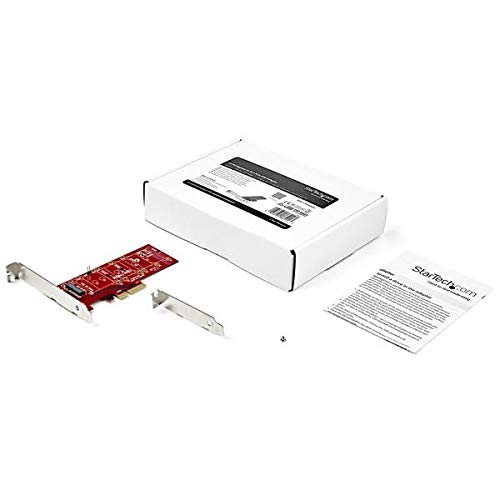 Startech.com M2 Pcie Ssd Adapter - X4 Pcie 3.0 Nvme / Ahci / Ngff / M-Key - Low Profile And Full Profile - Ssd Pcie M.2 Adapter (Pex4M2E1) #TOP5