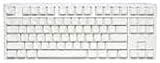 Ducky One 3 TKL Pure White Hotswap RGB Mechanical Keyboard (Cherry MX Black)