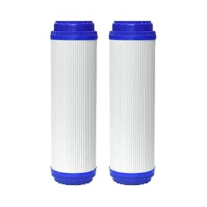 Vrttlkkfe Waterzuiveraar Filter 10 Inch Platte Mond UDF Gecomprimeerde Koolstof Waterzuiveraar Filter Elementen Mesh Accessoires