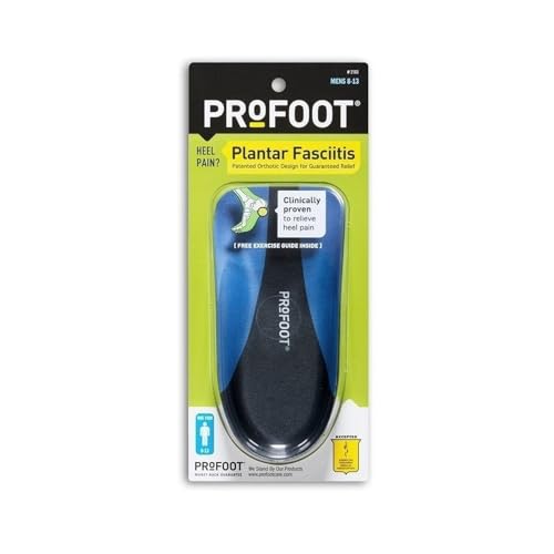 Image of ProFoot Plantar Fasciitis Heel Insert Men's, 1 pair (Pack of 6)