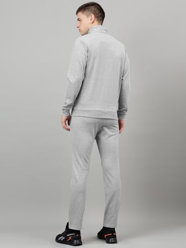 Image of Men's Winter Fleece Tracksuit | Zip-Up Sweatshirt & Track Pants, Soft Fleece Fabric, Warm 2-Piece Sportswear for Gym, Streetwear & Casual Wear |FTS-71